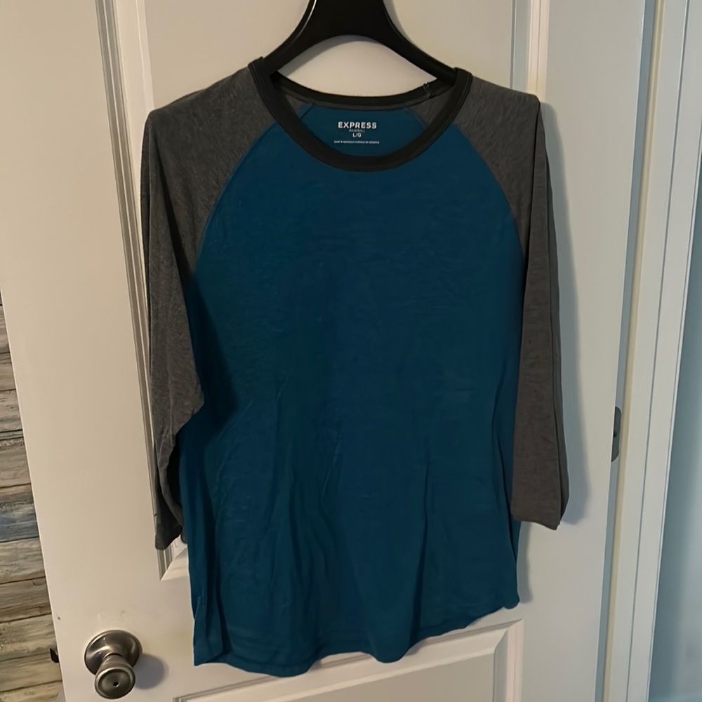 Express baseball tee (L)
